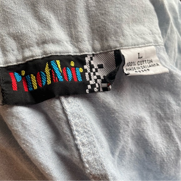 Vintage 90s Light Wash High Waisted Romper Jumpsuit - Picture 6 of 6